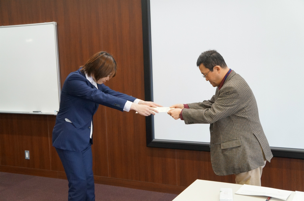 表彰式の写真